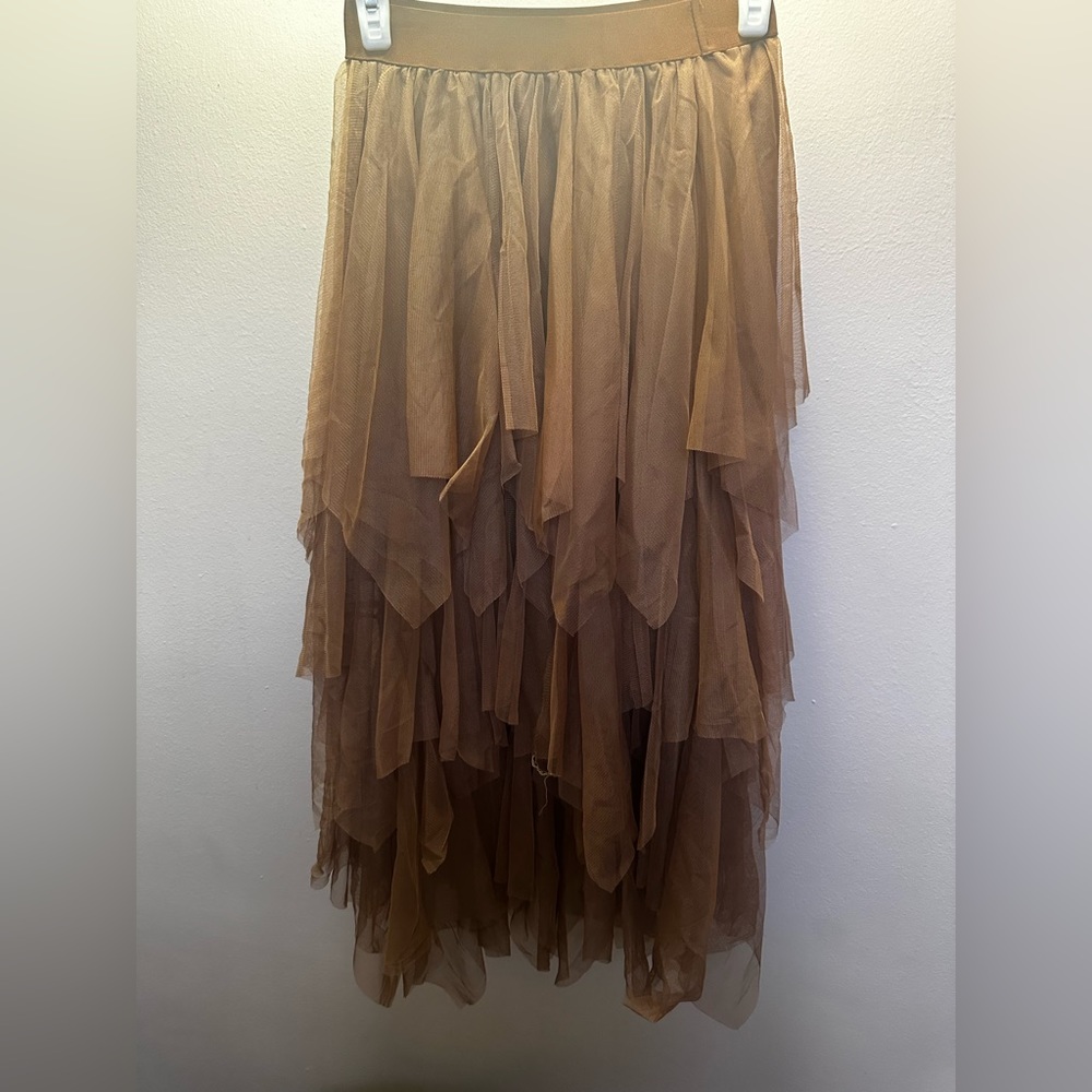 Brown skirt